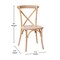 Merrick Lane Bardstown X-Back Bistro Style Wooden High Back Dining Chair